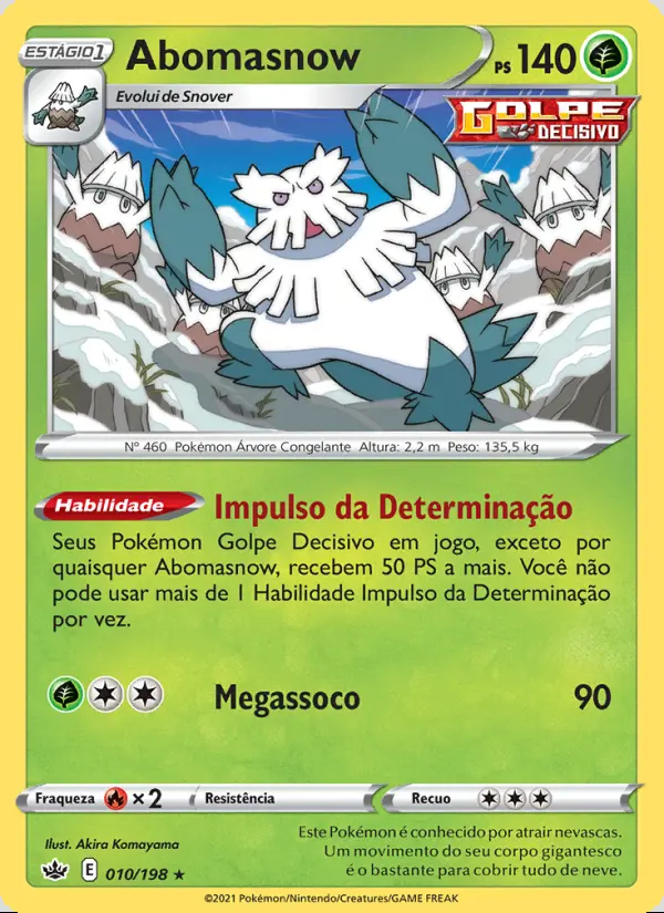 Image of the card Abomasnow