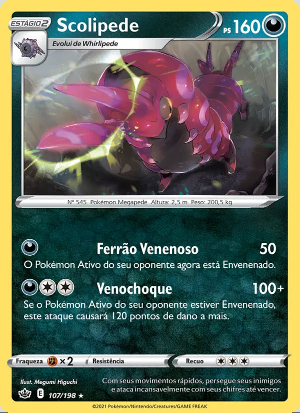 Image of the card Scolipede