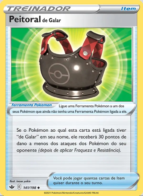 Image of the card Peitoral de Galar