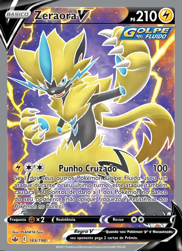 Image of the card Zeraora V