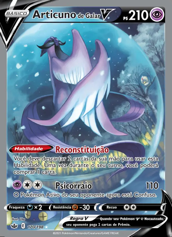 Image of the card Articuno de Galar V