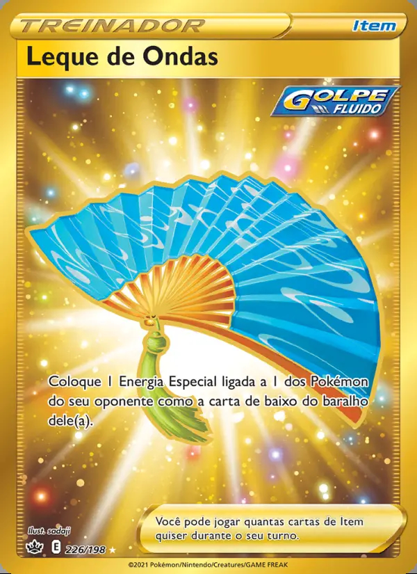 Image of the card Leque de Ondas