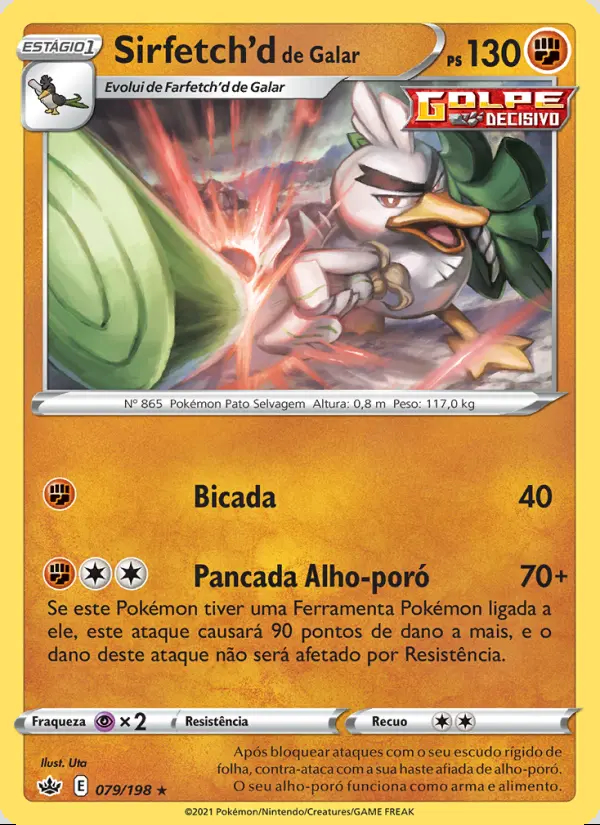 Image of the card Sirfetch'd de Galar