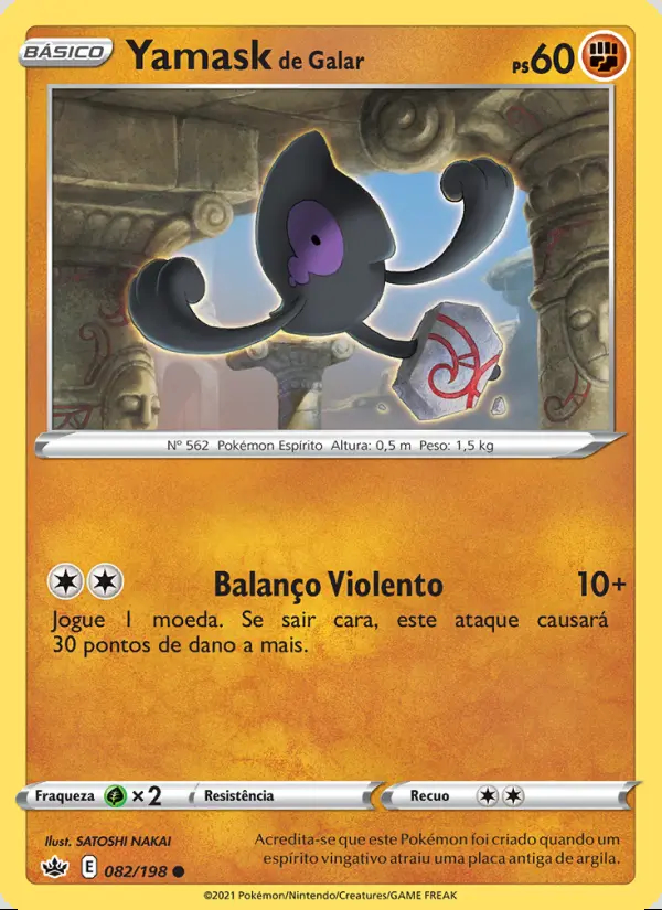 Image of the card Yamask de Galar