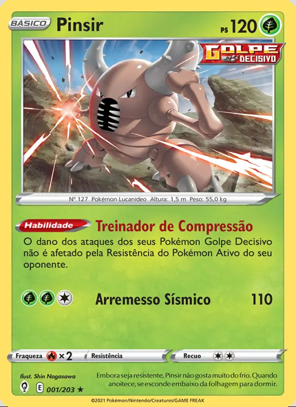 Image of the card Pinsir