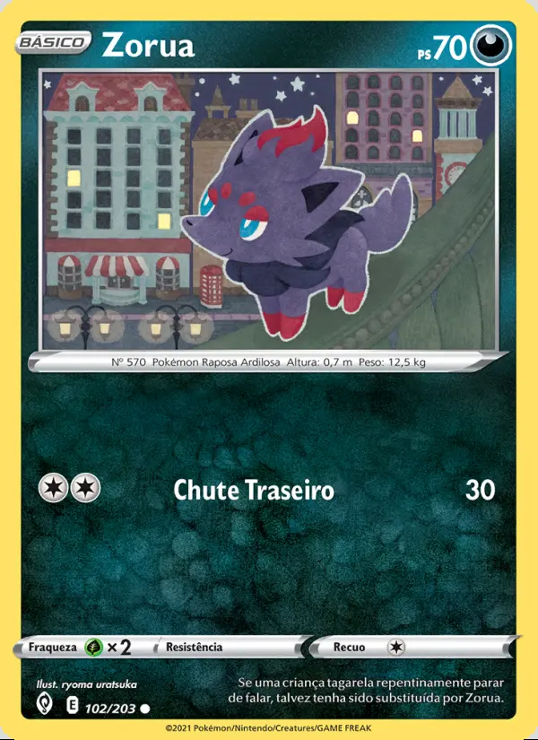 Image of the card Zorua