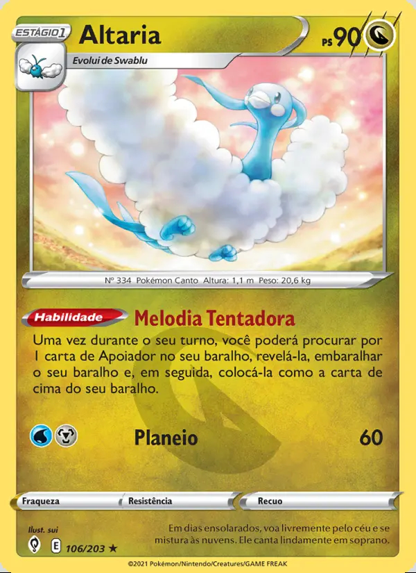 Image of the card Altaria