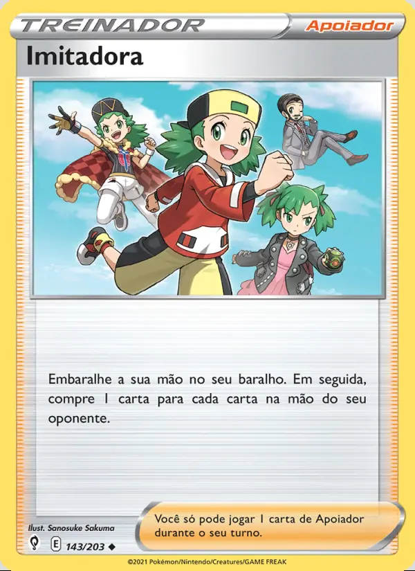 Image of the card Imitadora