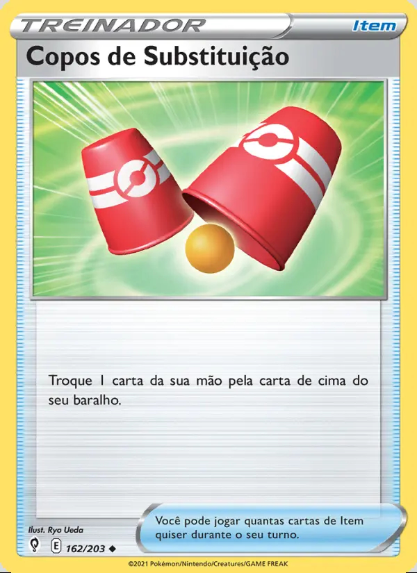 Image of the card Copos de Substituição