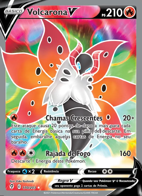 Image of the card Volcarona V