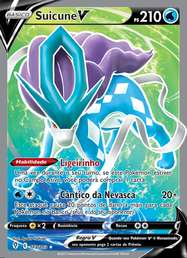 Image of the card Suicune V