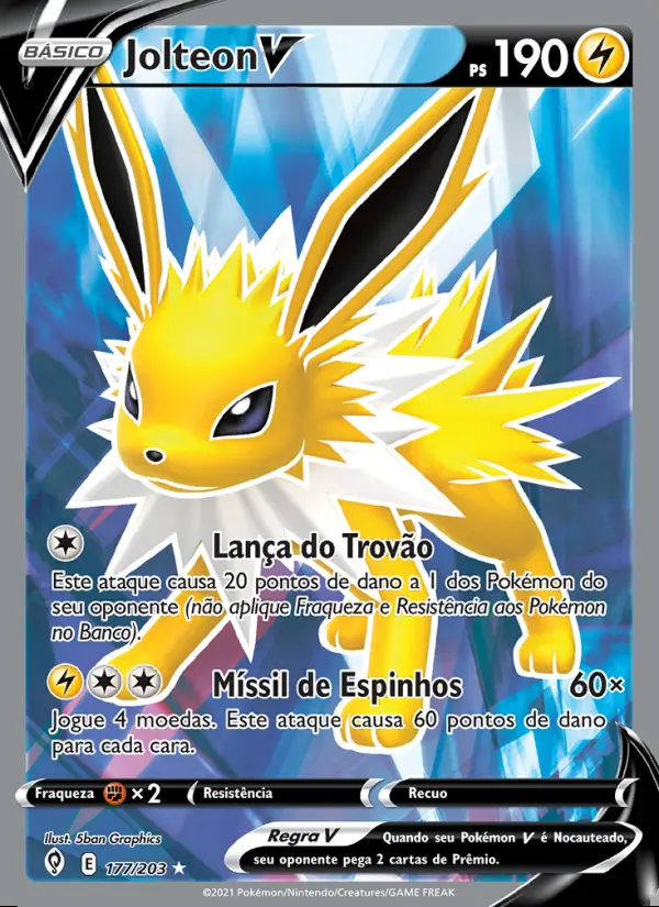 Image of the card Jolteon V