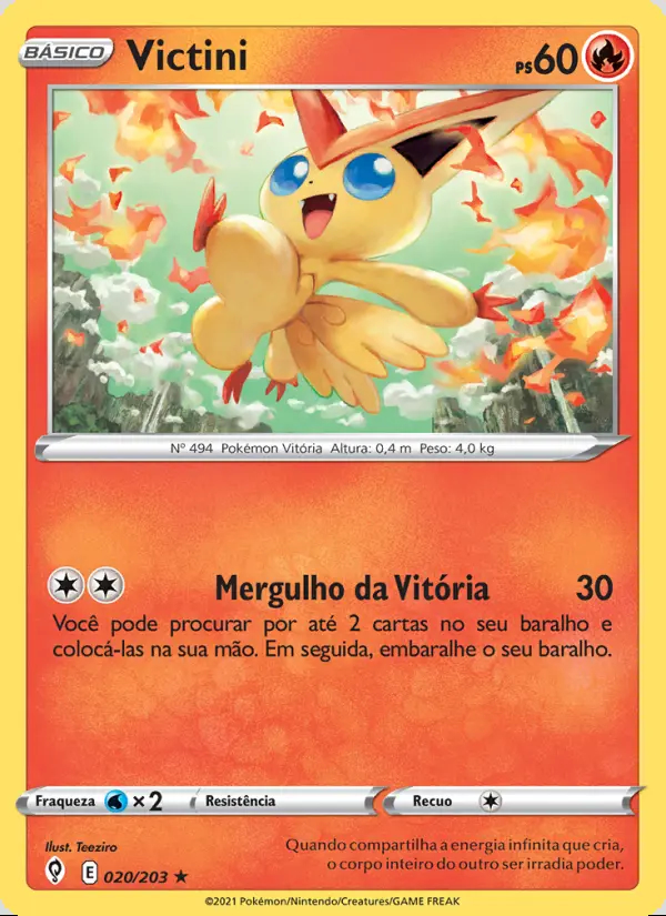 Image of the card Victini