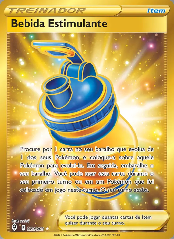 Image of the card Bebida Estimulante
