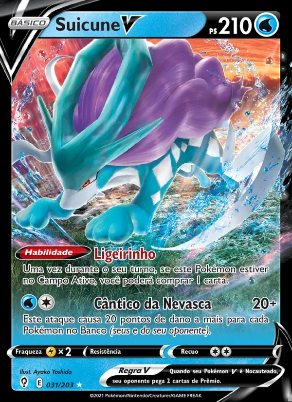 Image of the card Suicune V