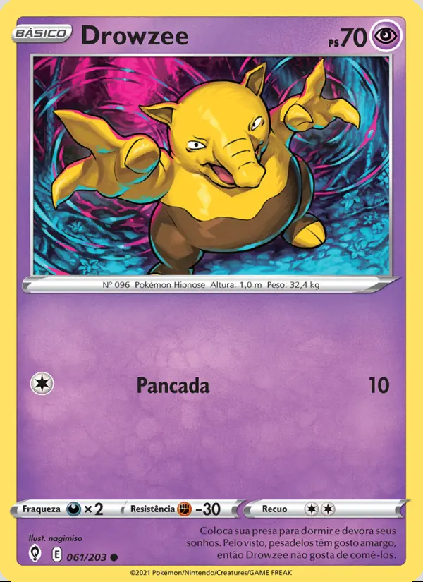 Image of the card Drowzee