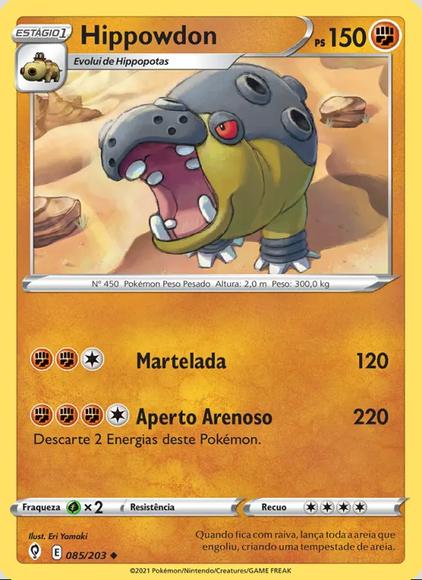 Image of the card Hippowdon