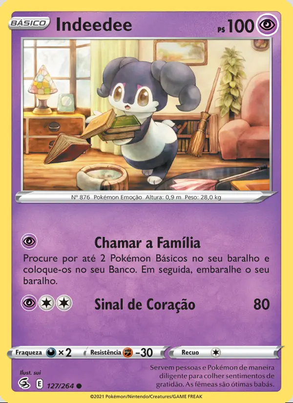 Image of the card Indeedee