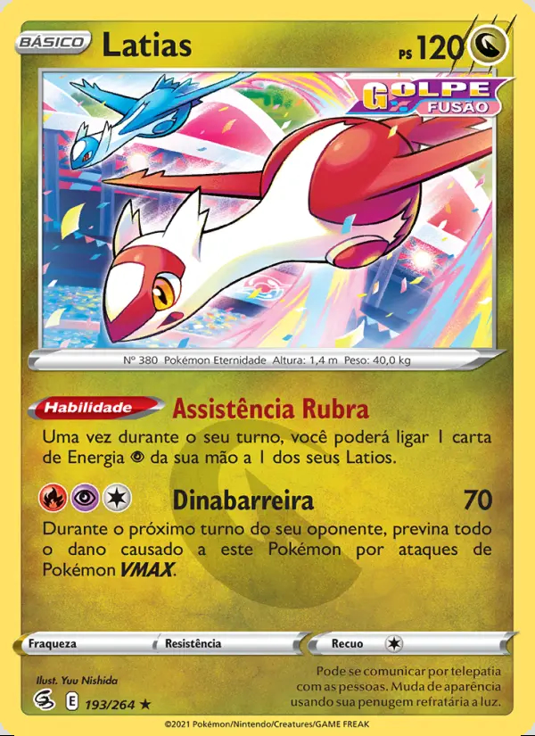 Image of the card Latias