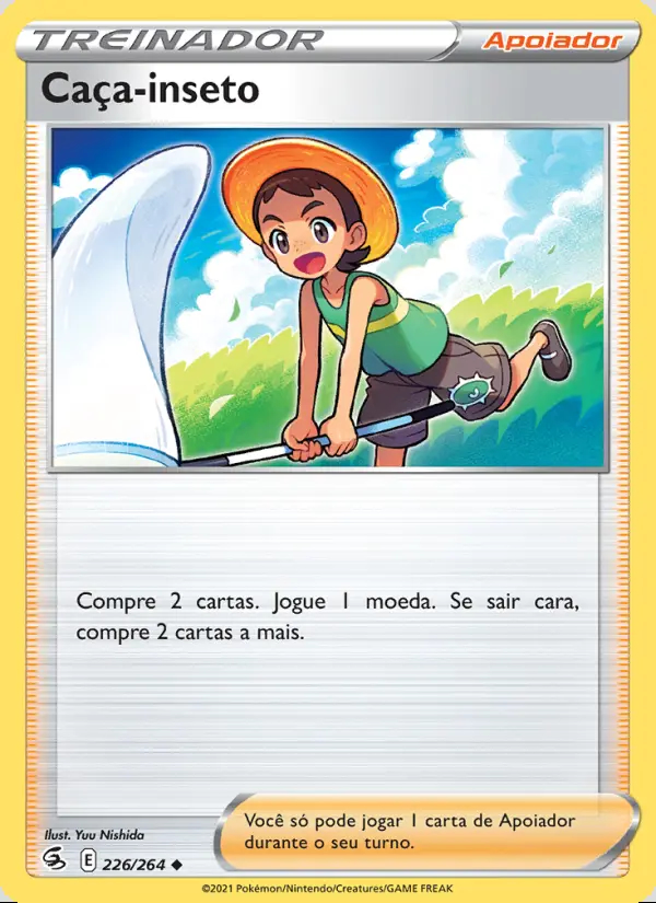 Image of the card Caça-inseto