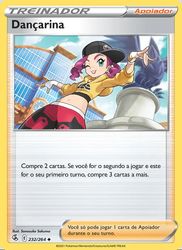 Image of the card Dançarina