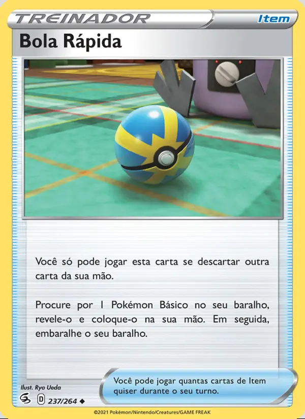 Image of the card Bola Rápida