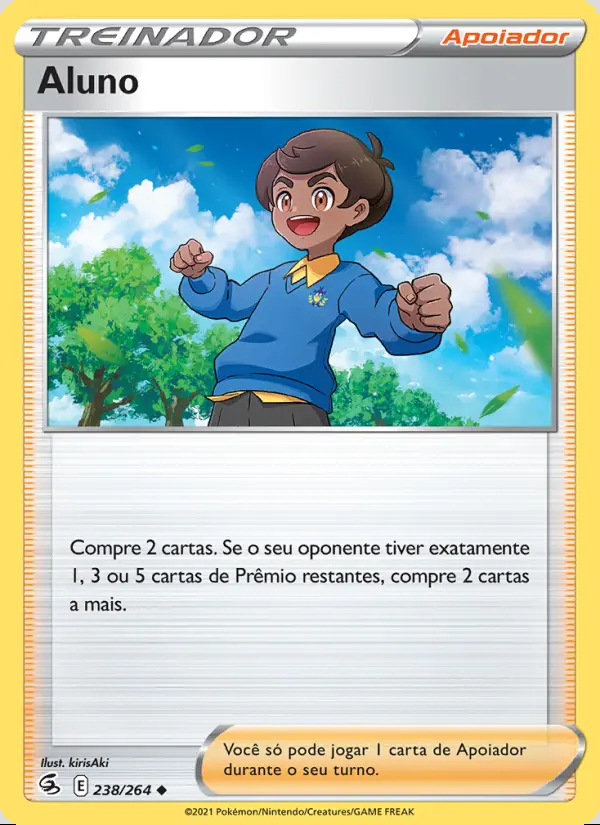 Image of the card Aluno
