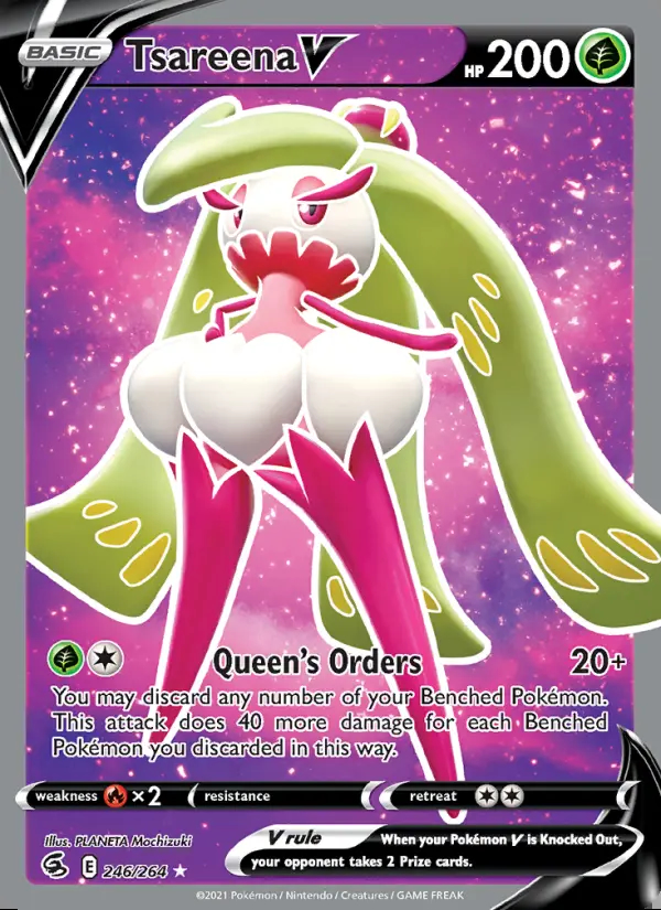 Image of the card Tsareena V