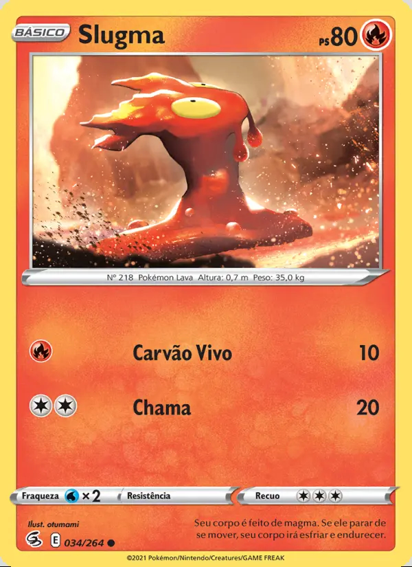 Image of the card Slugma