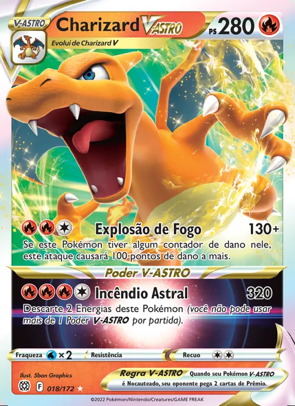 Image of the card Charizard V-ASTRO