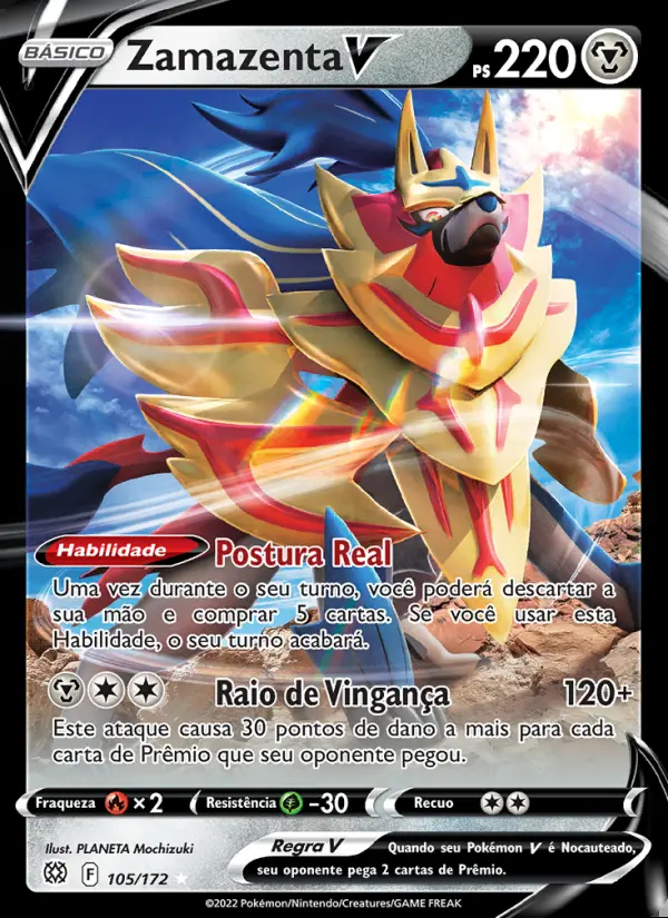 Image of the card Zamazenta V