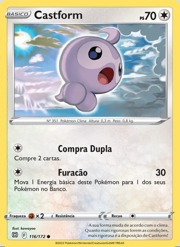 Image of the card Castform