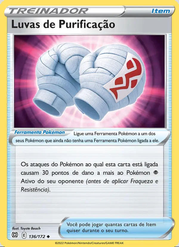Image of the card Luvas de Purificação