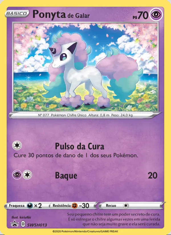 Image of the card Galarian Ponyta