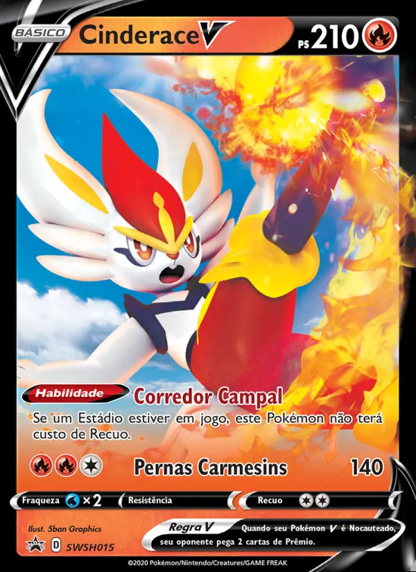 Image of the card Cinderace V