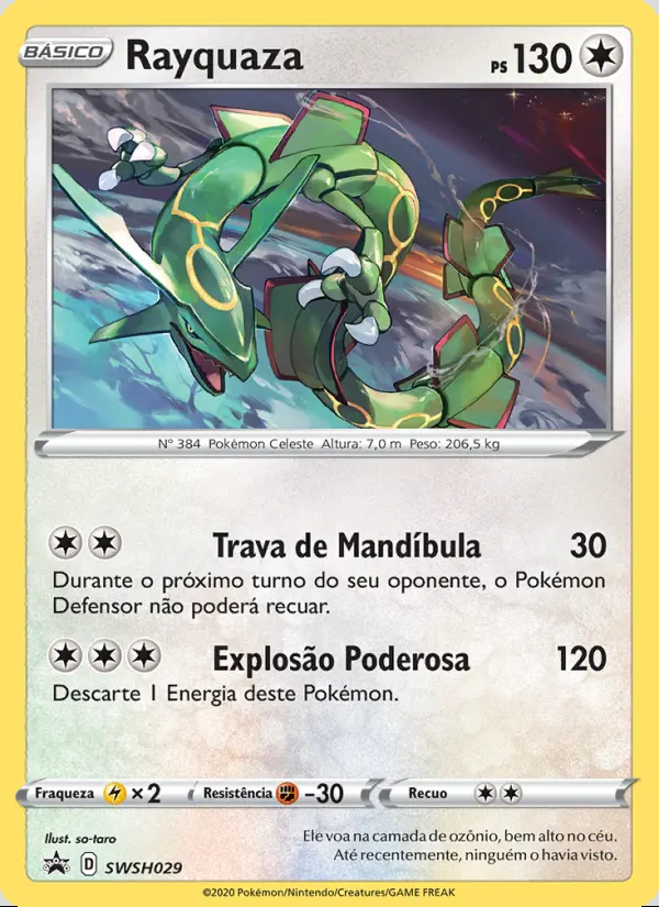 Image of the card Rayquaza