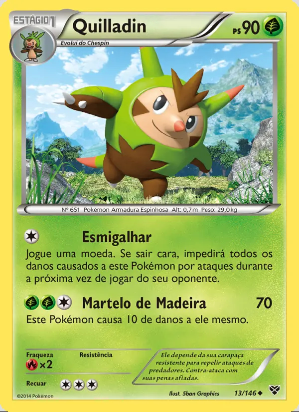 Image of the card Quilladin