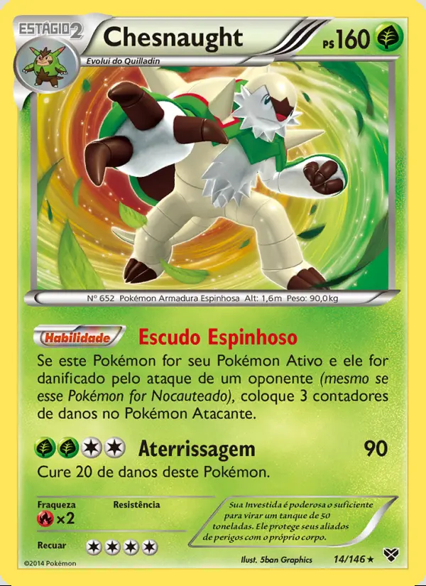 Image of the card Chesnaught