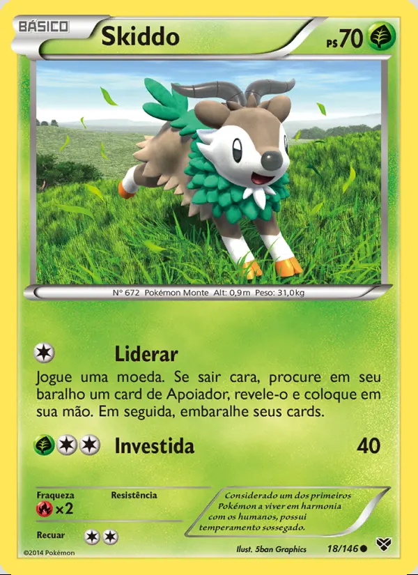 Image of the card Skiddo