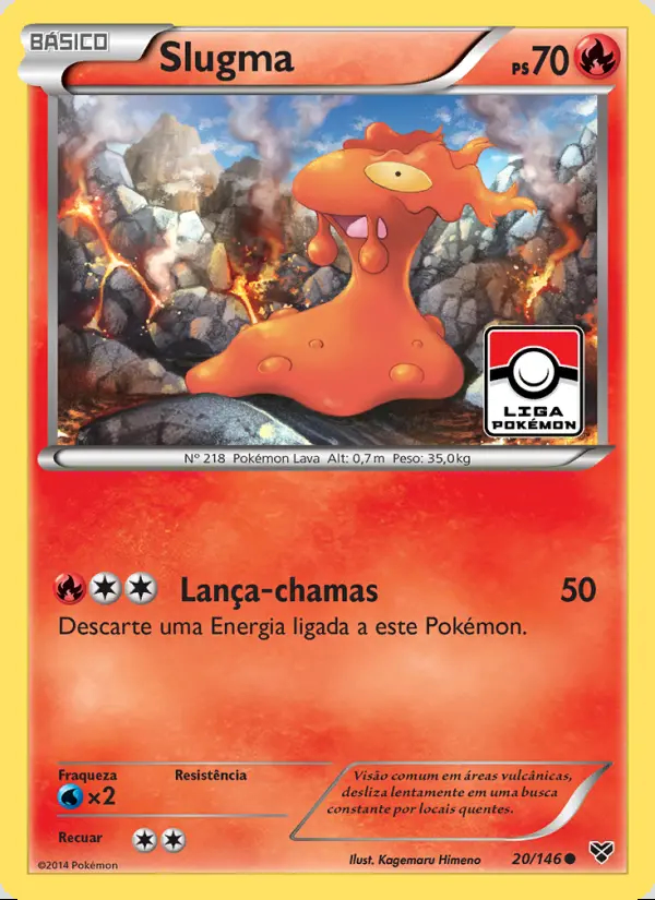 Image of the card Slugma