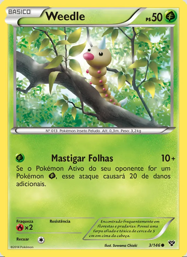 Image of the card Weedle