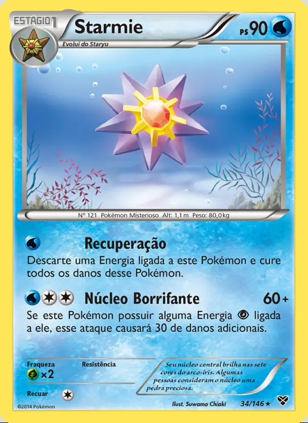 Image of the card Starmie