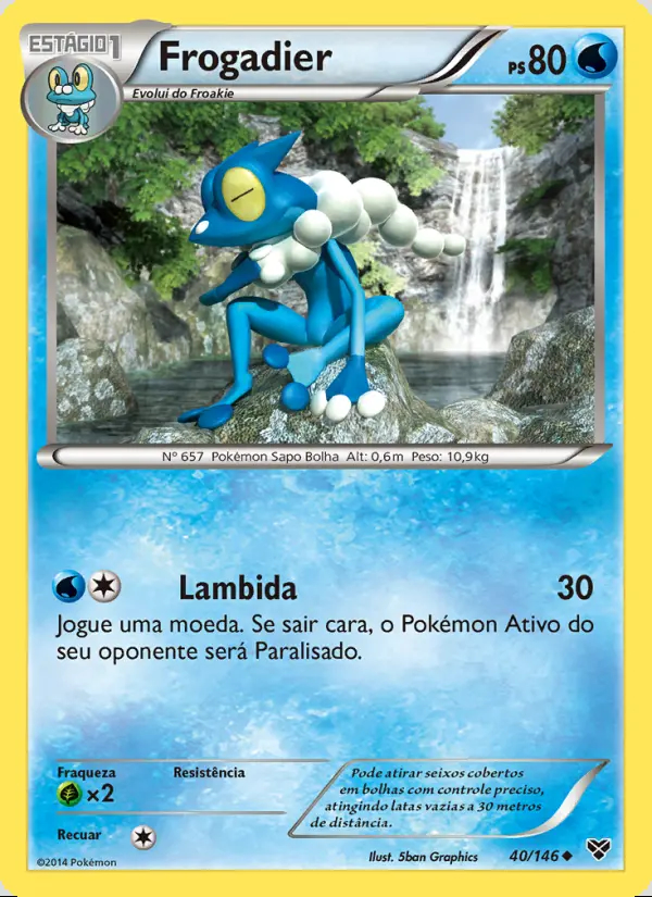 Image of the card Frogadier