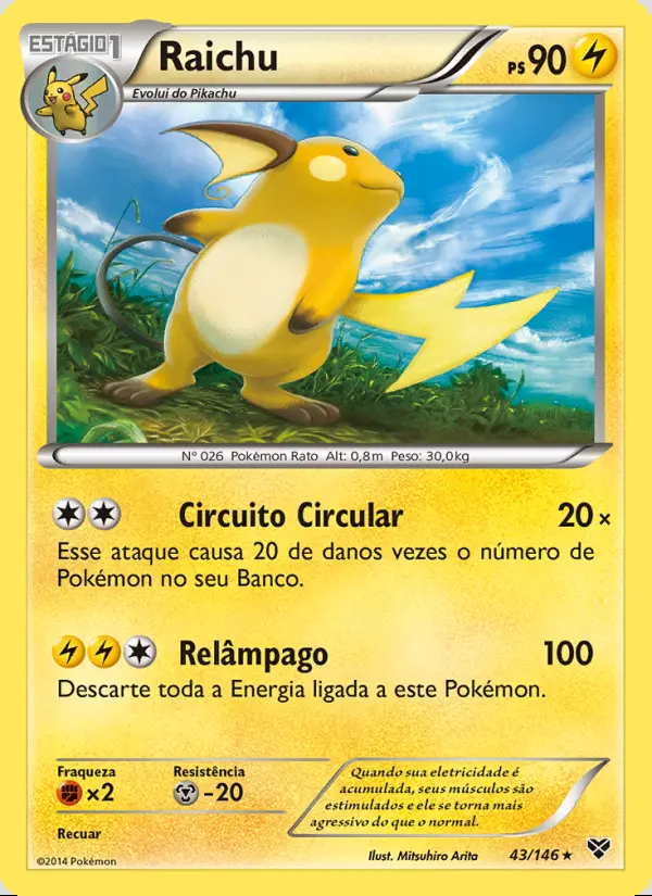 Image of the card Raichu