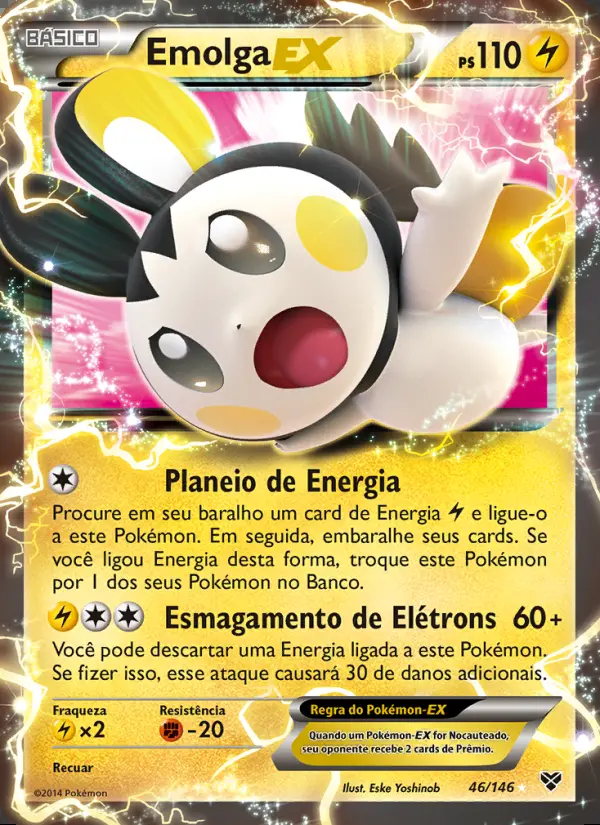 Image of the card Emolga EX