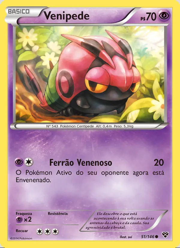 Image of the card Venipede