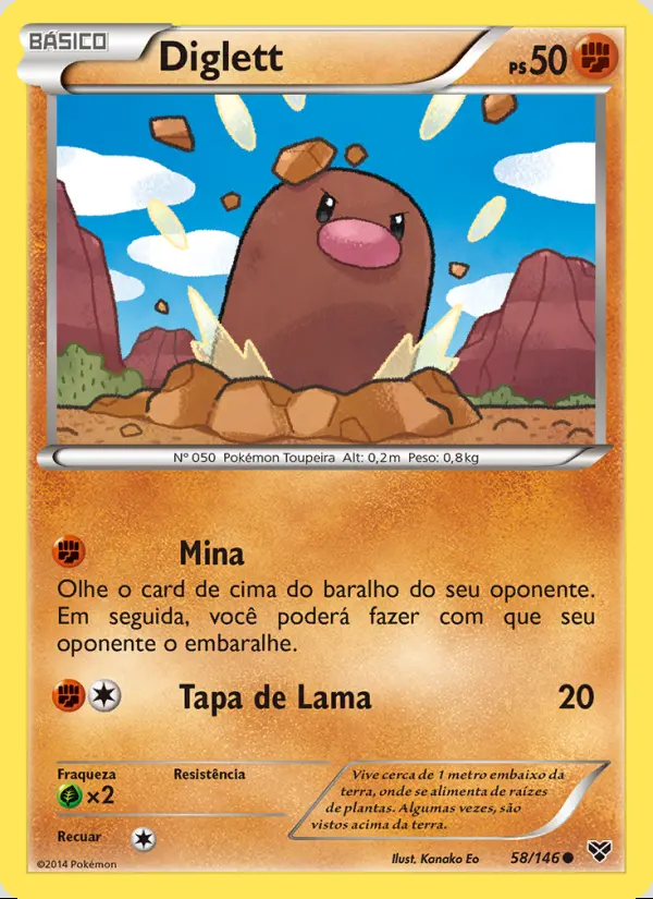 Image of the card Diglett