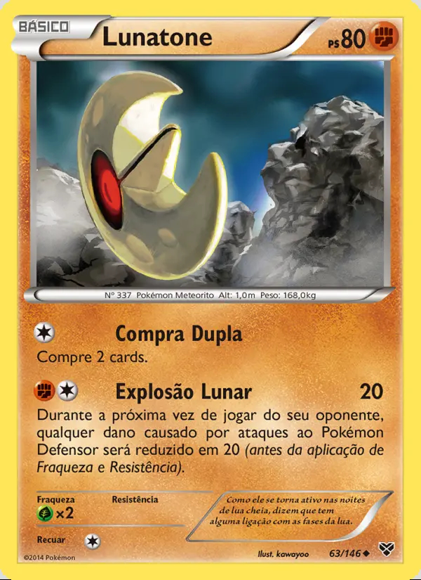 Image of the card Lunatone