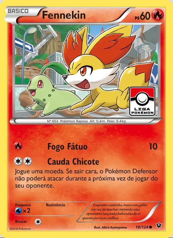 Image of the card Fennekin