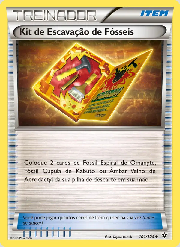 Image of the card Kit de Escavação de Fósseis